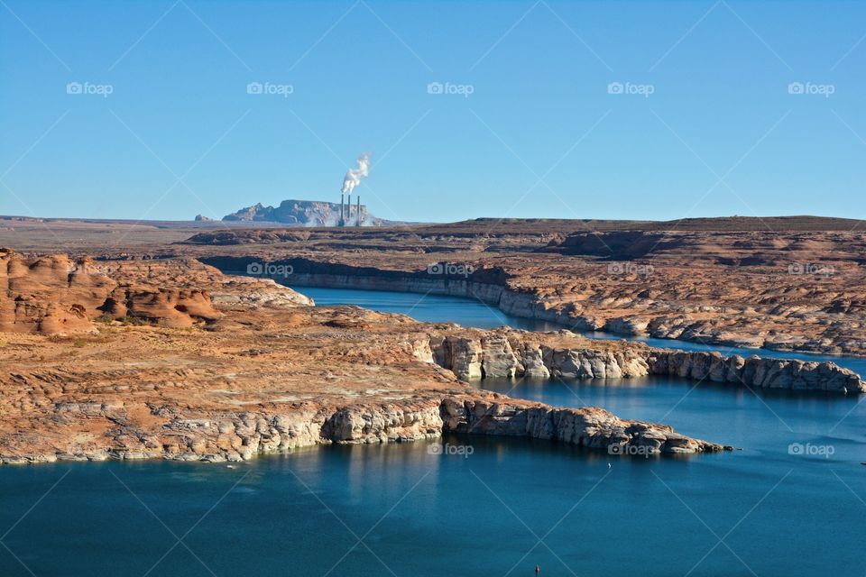 Power Plant in the desert