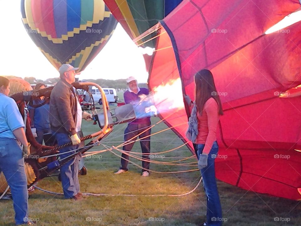 heating up for the glow