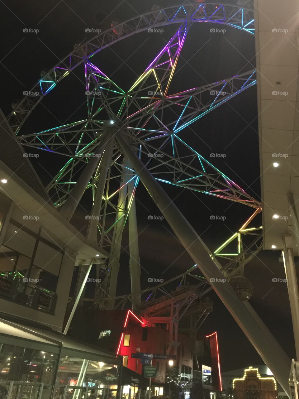 Enjoying a night out