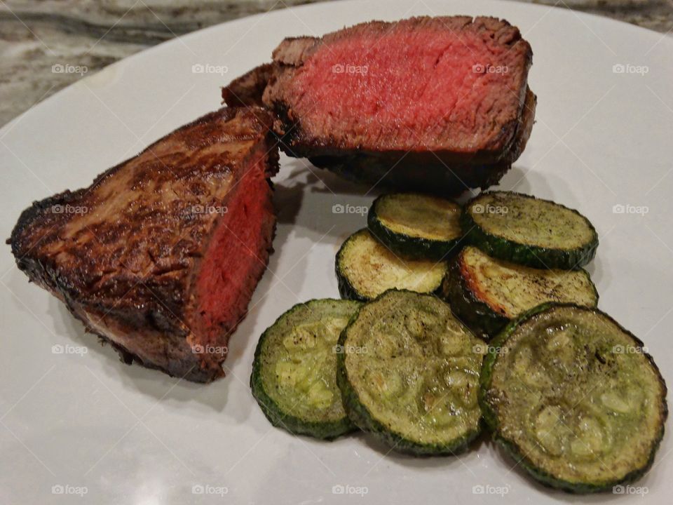 Steak And Vegetables

