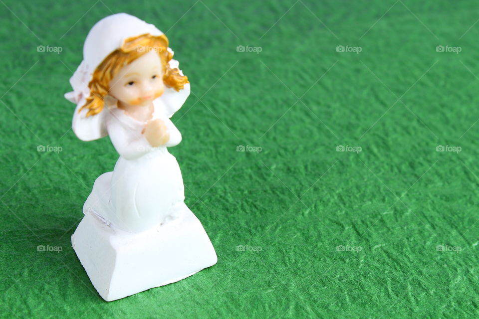 bride miniature toy figurine