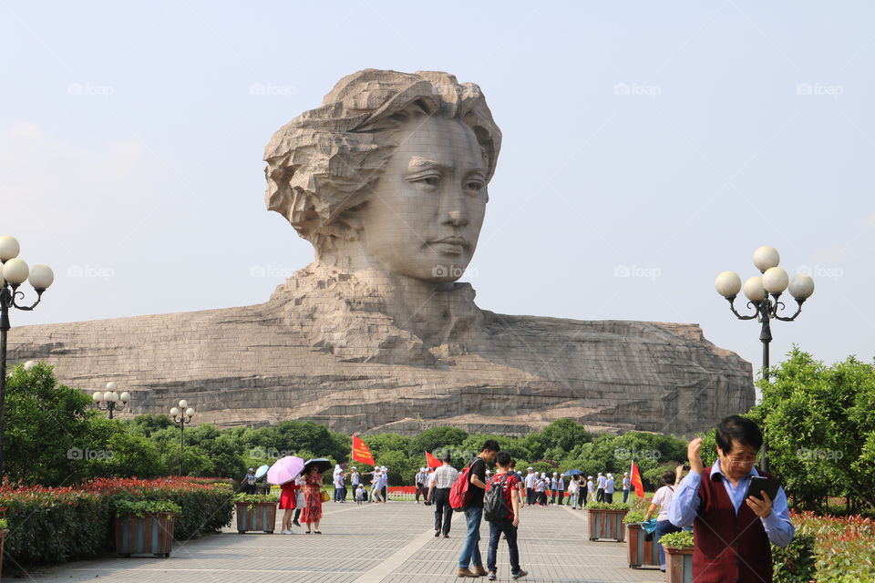 Juzi Island in Changsha city ,Hunan , China