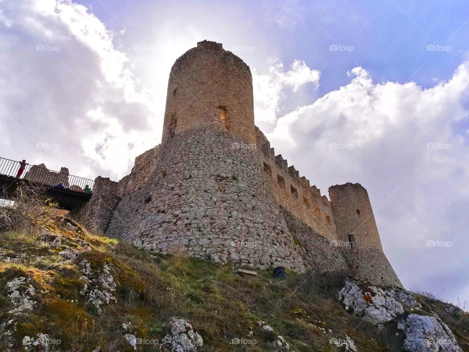 Rocca Calascio, the higher castel in Europe
