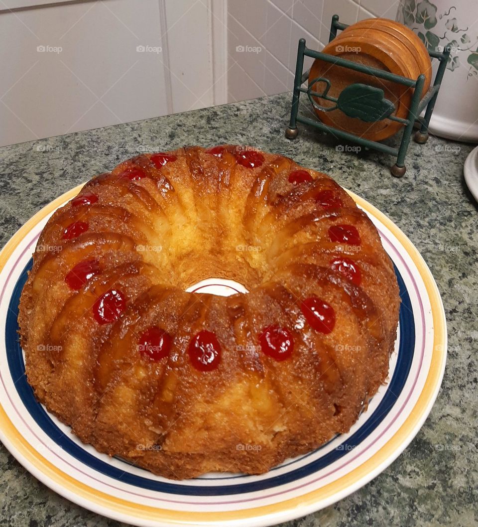 Pineapple Upside-Down Cake