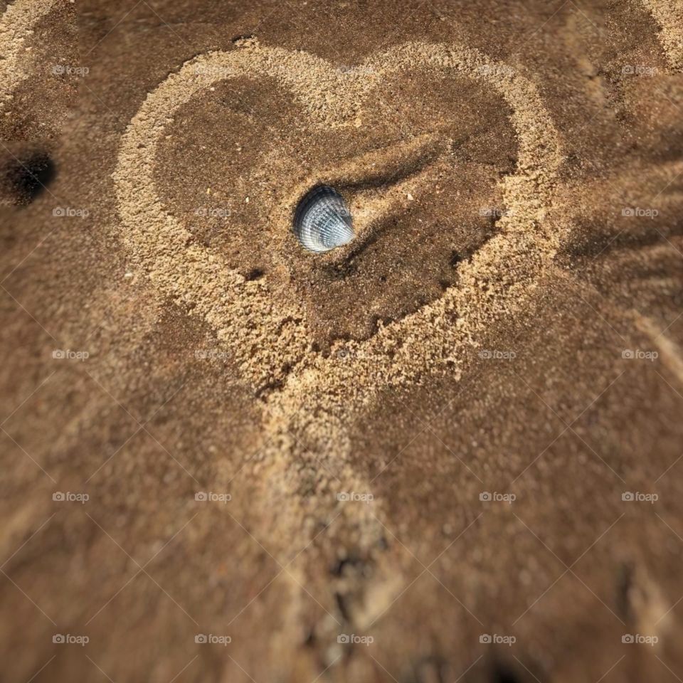 Sand heart 