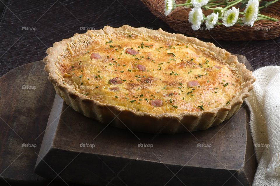 Ham And Cheese Quiche