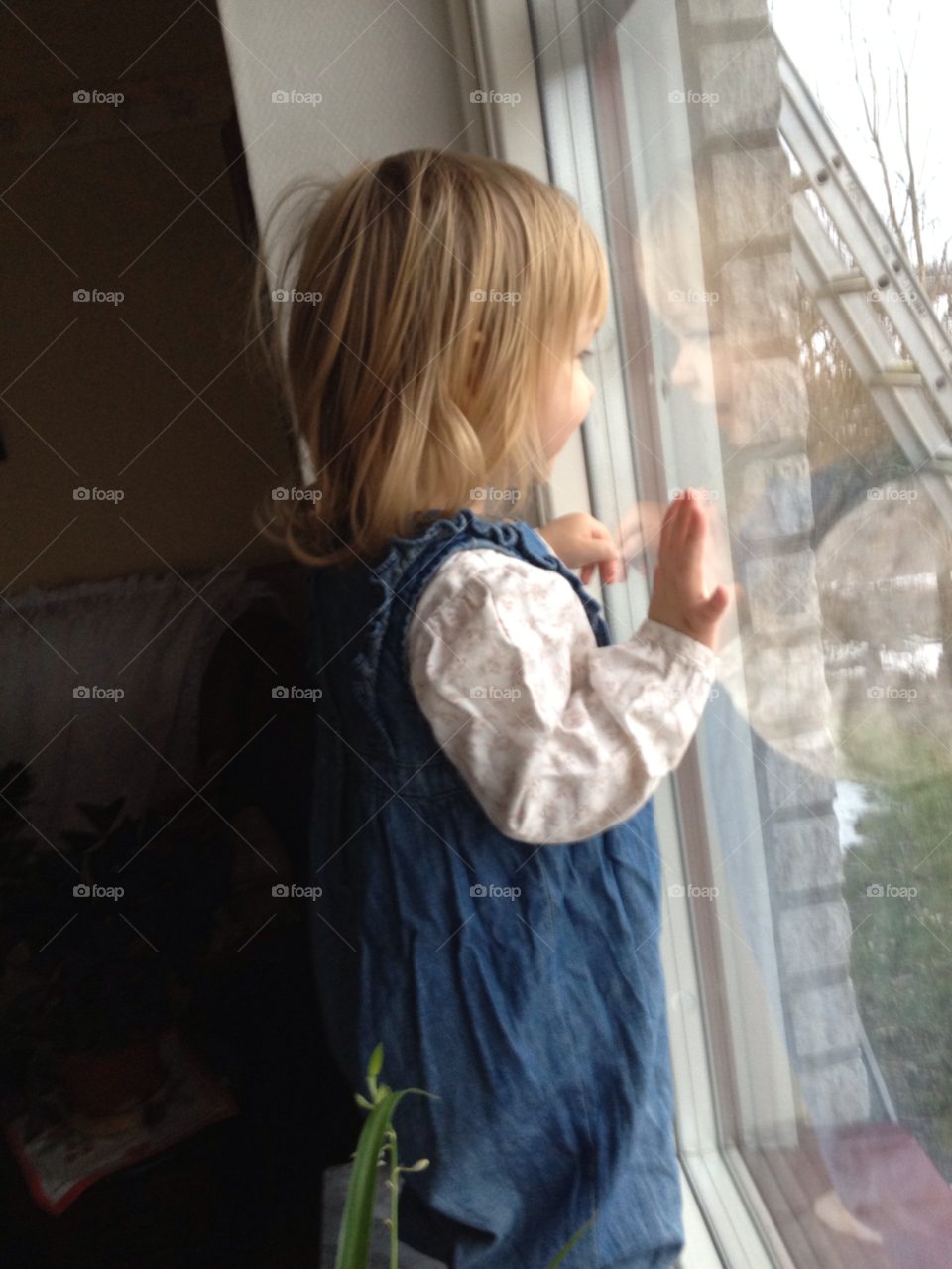 child window little girl jeans by liselott