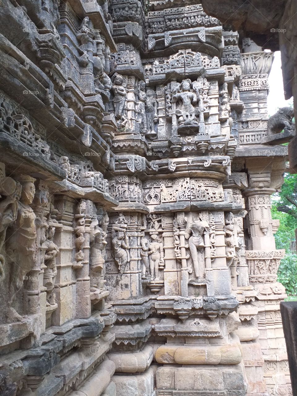 stone art temple