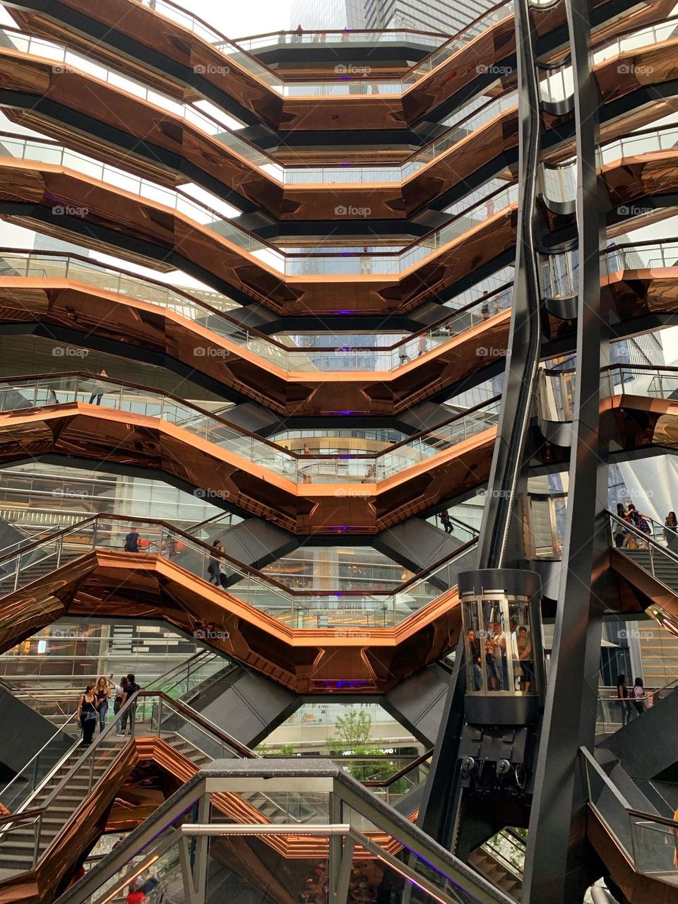 Manhattan’s new huge artwork Vessel architecture 