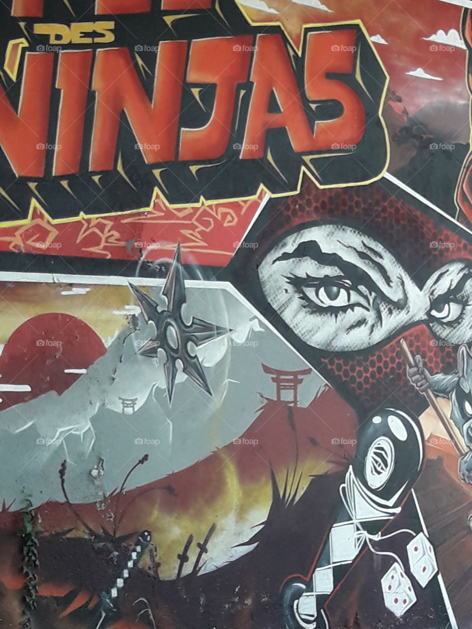 street art tag et Graffitis Pompey - France