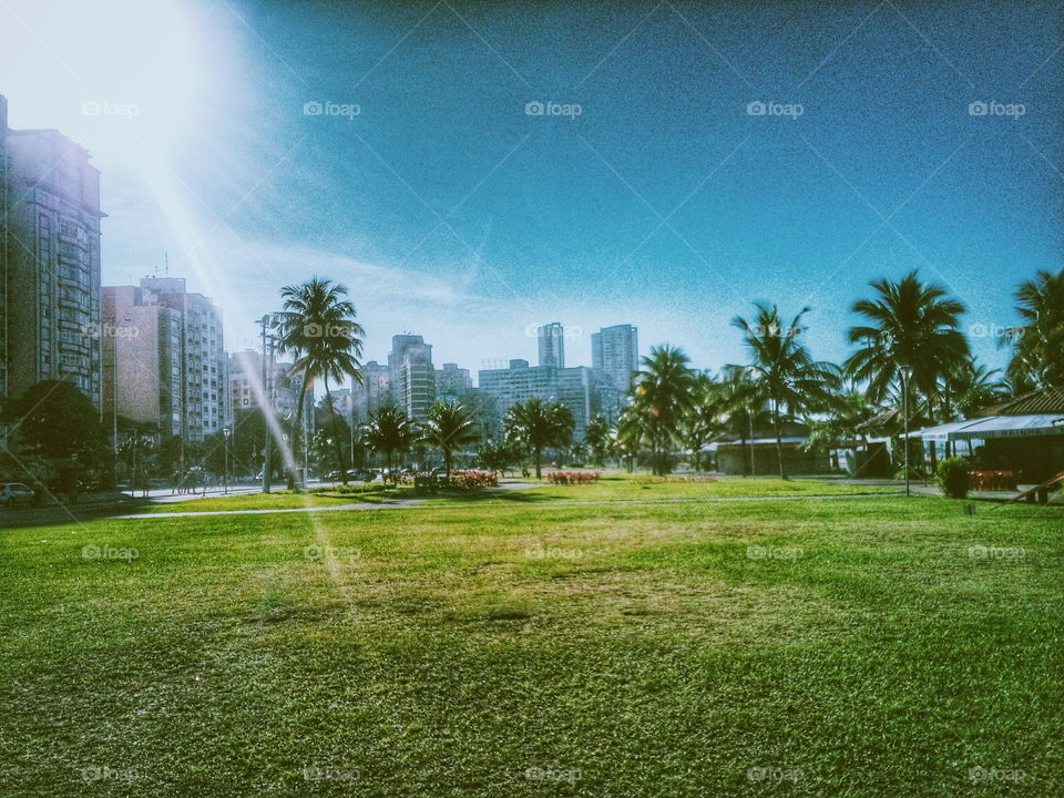 Beach Gardens. São Vicente,  Brazil