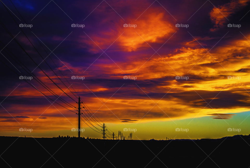 Colorado sunset