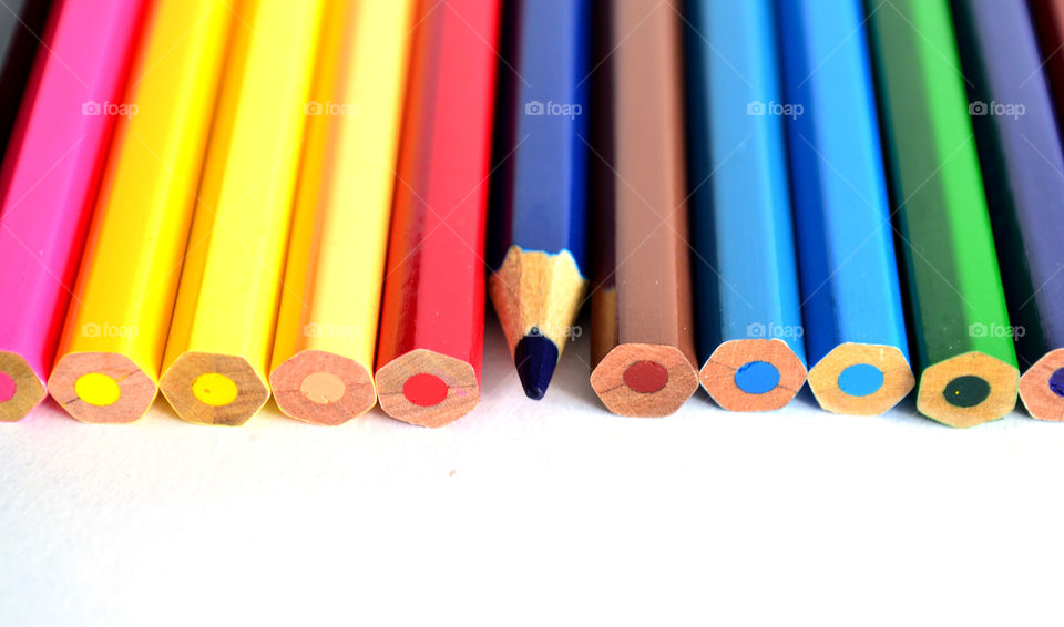 Multicolored pencils