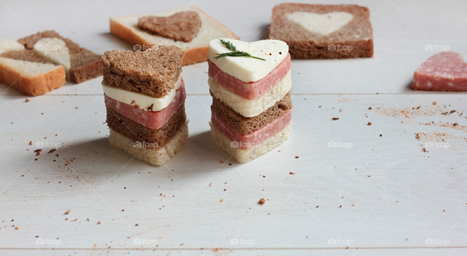 Delicious sandwiches