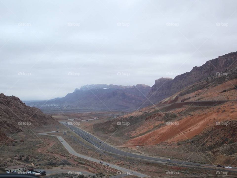 Utah deserted desert
