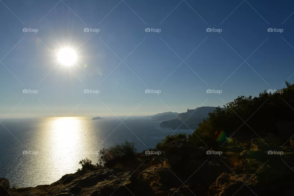 sunset view