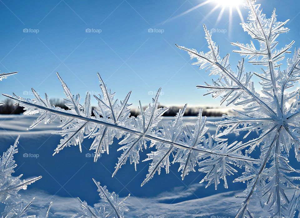 Frost and sun