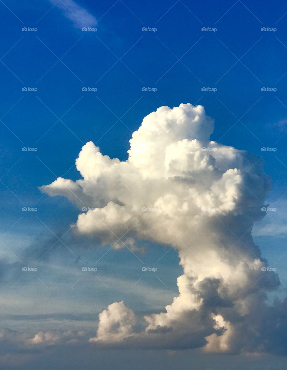 Spongy cloud