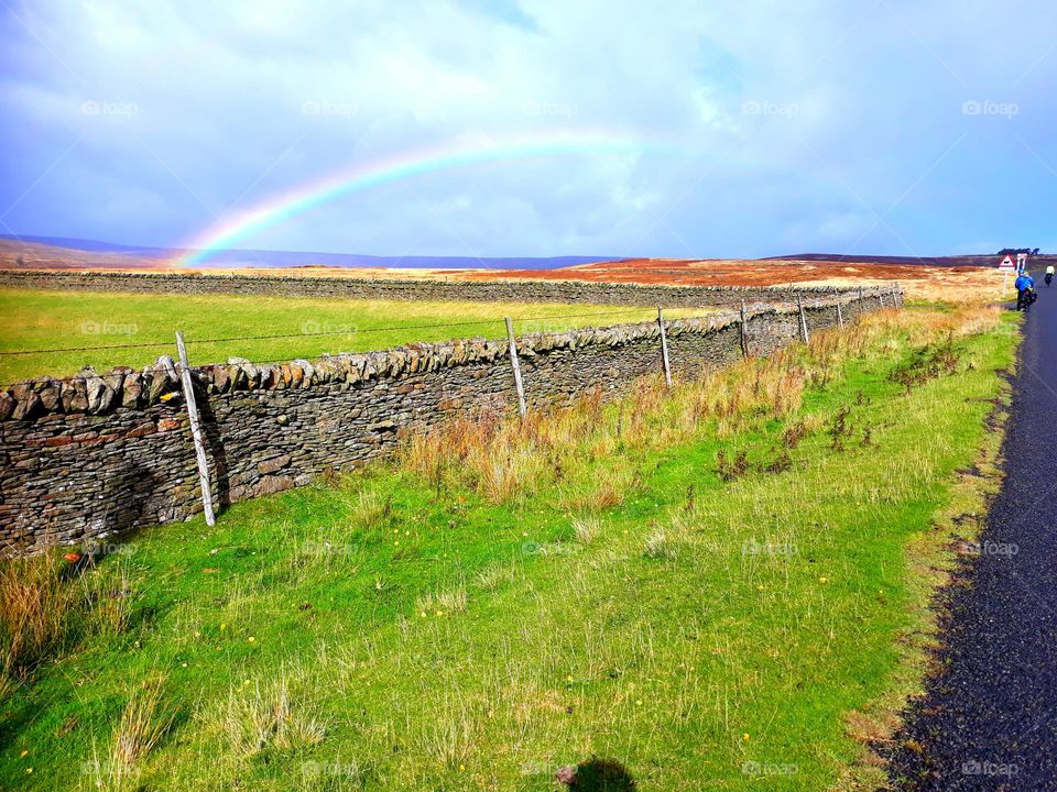 English Pennines after the rain