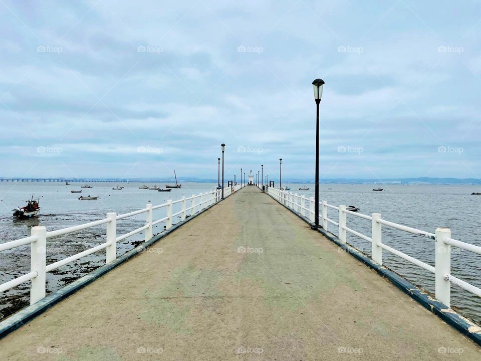 Bridge of Alcochete, Pier, Portugal 