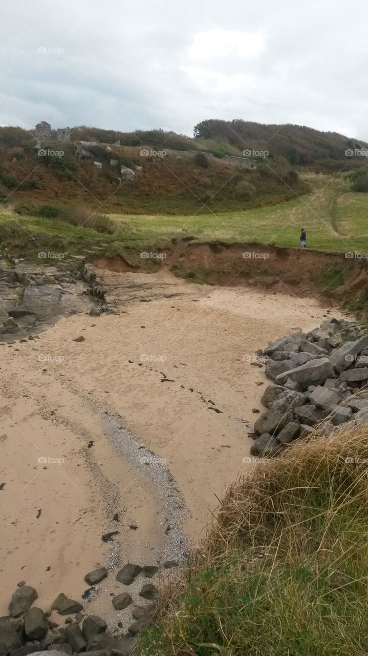 picture of a small beach I found in England
