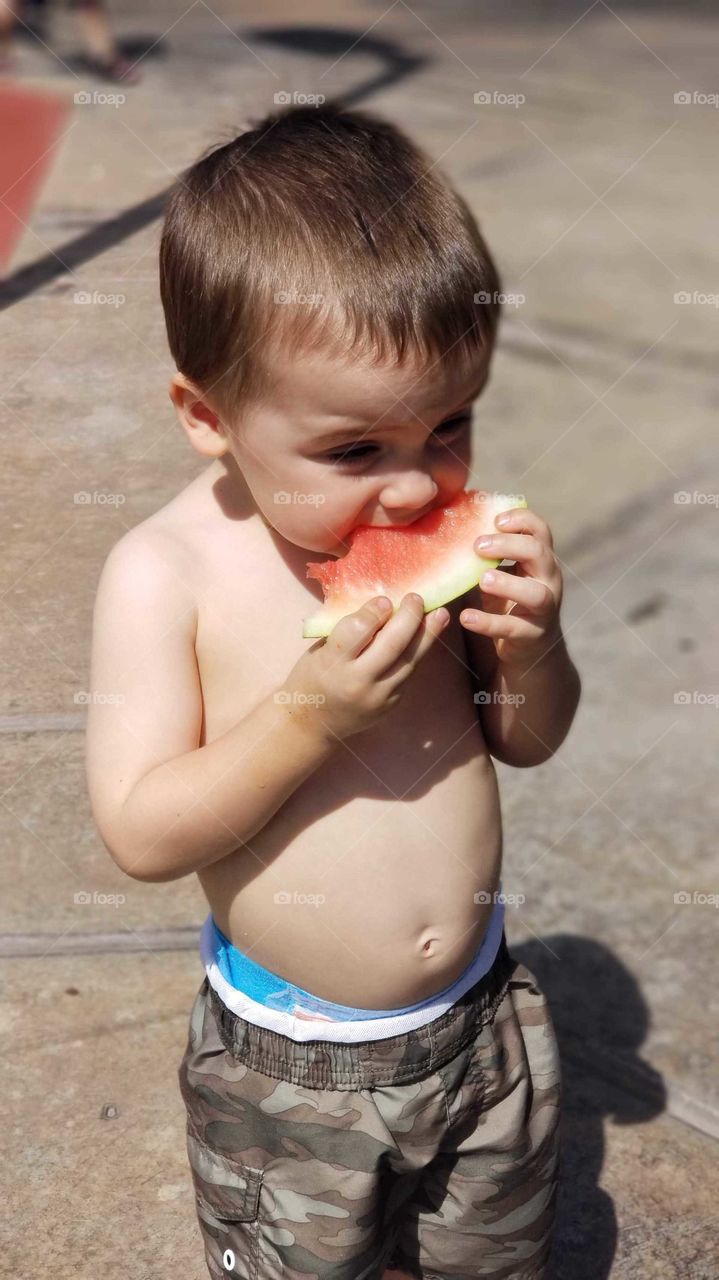 Summertime watermelon