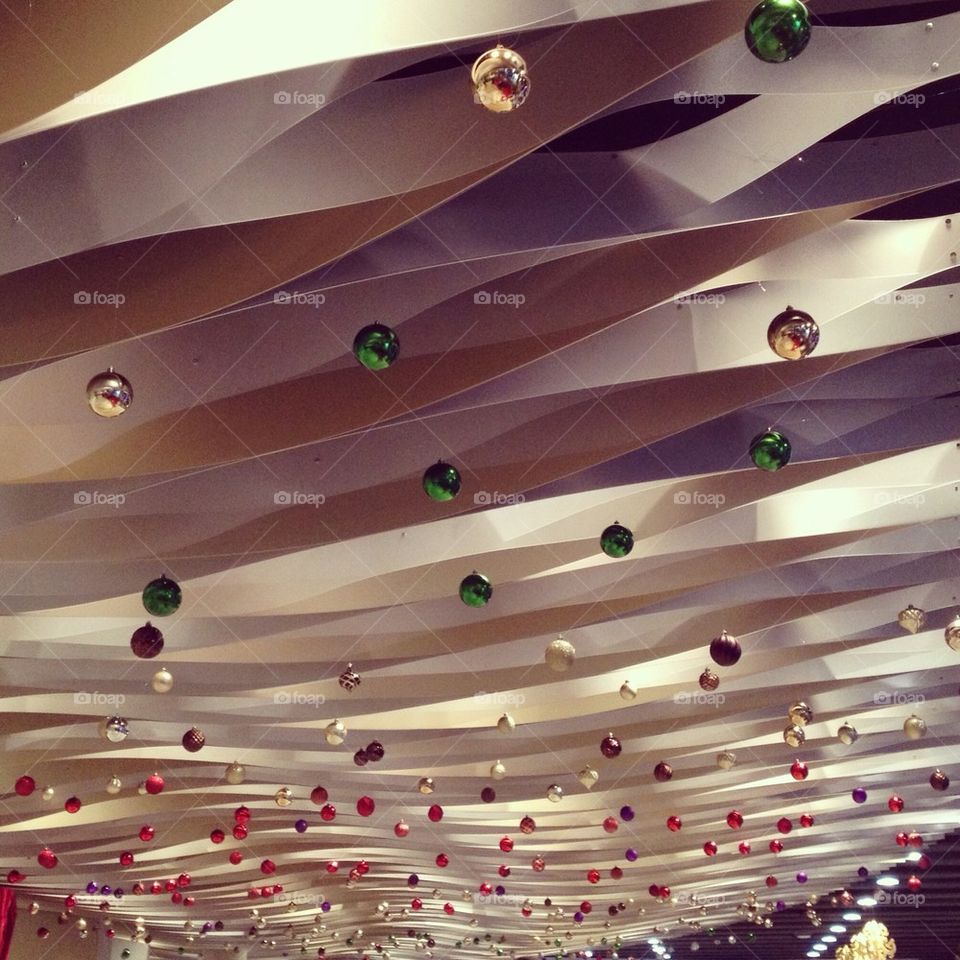 Christmas ceiling