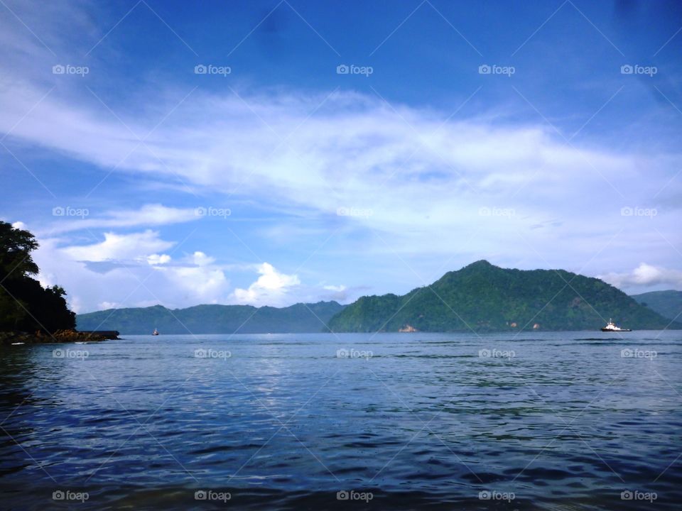 white sand beach malang