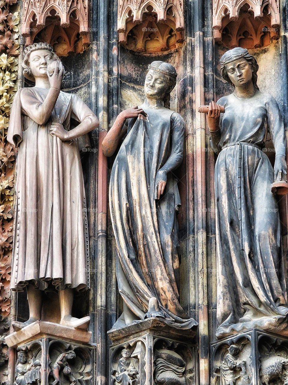 Strasbourg cathedral detail 