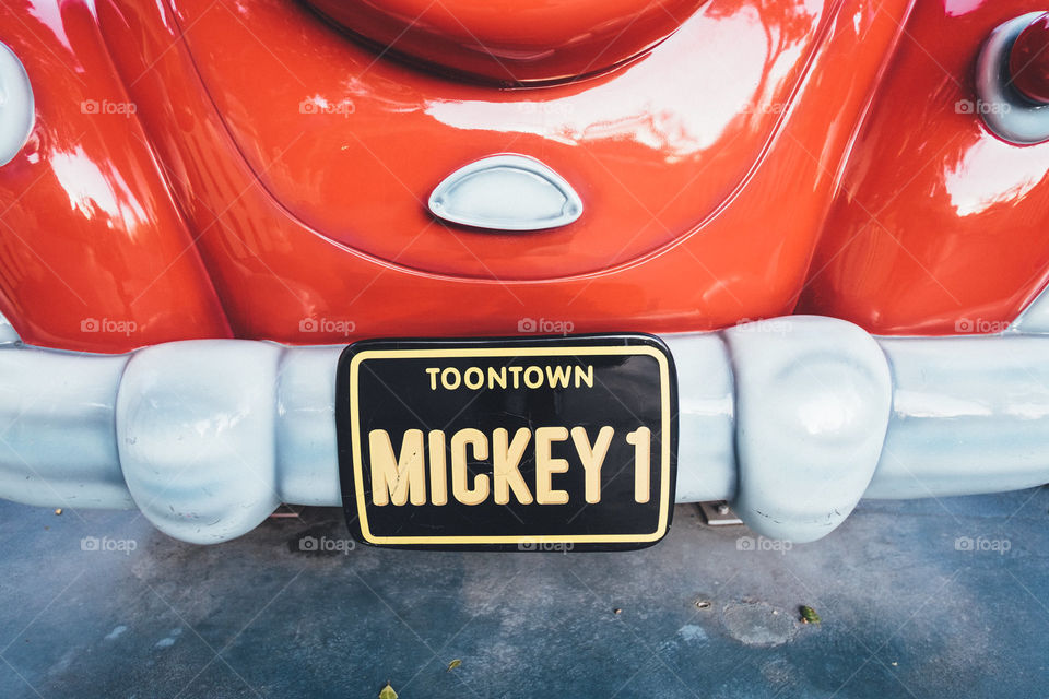 Mickey's Car