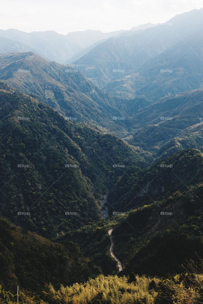 Mountain and mountain 