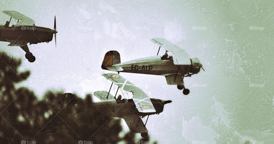 Avión Vintage 
Vintage airplane