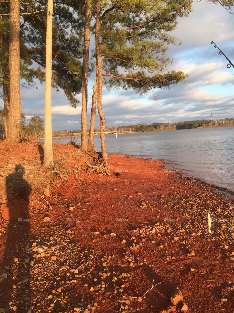 Shadow at the Lake