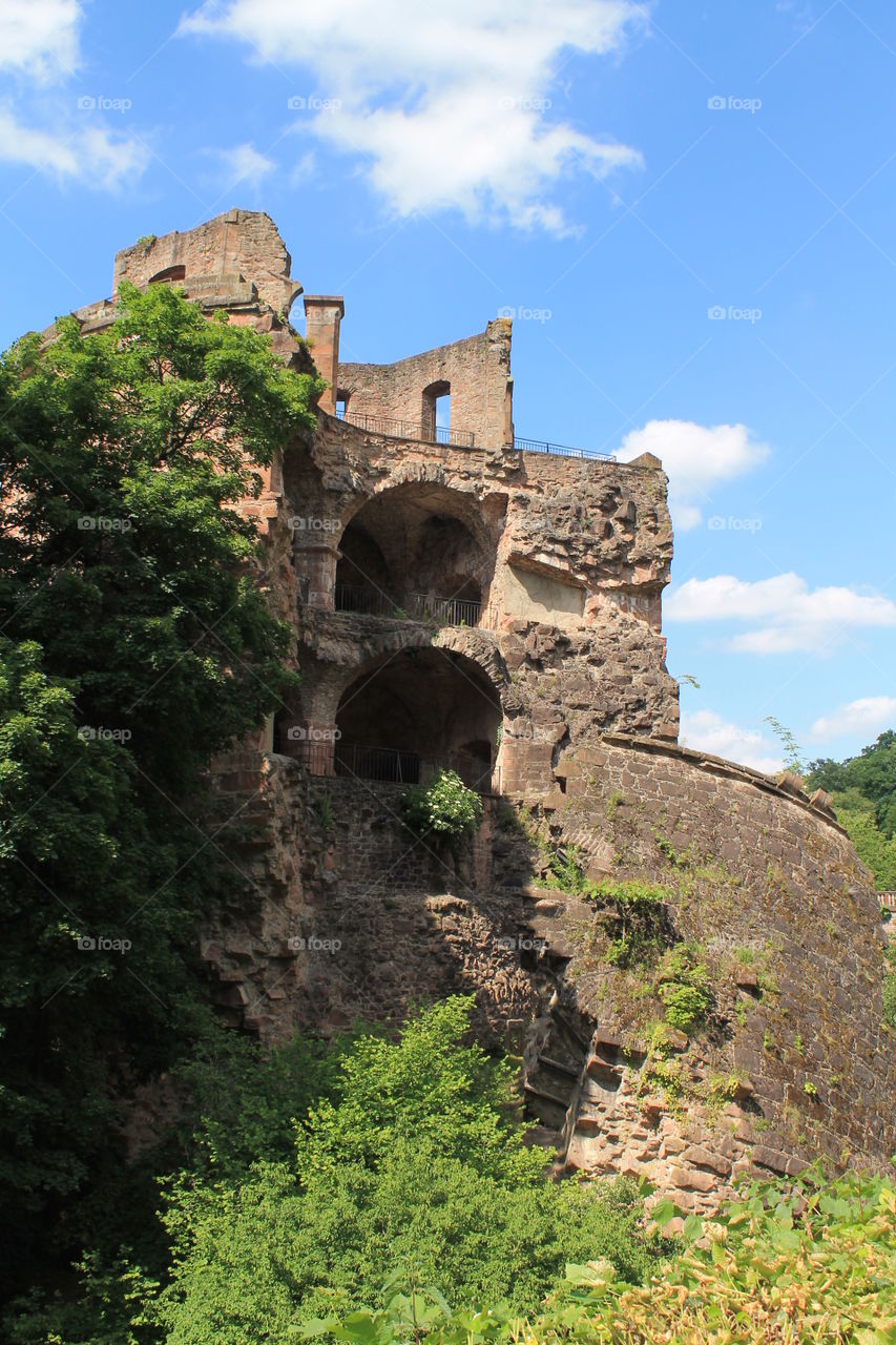 old castle ruin