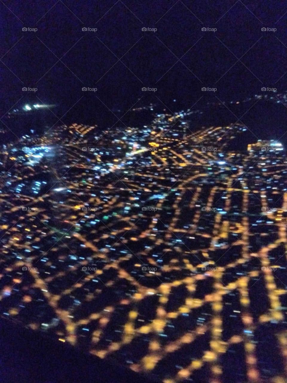 luzes da cidade de São t