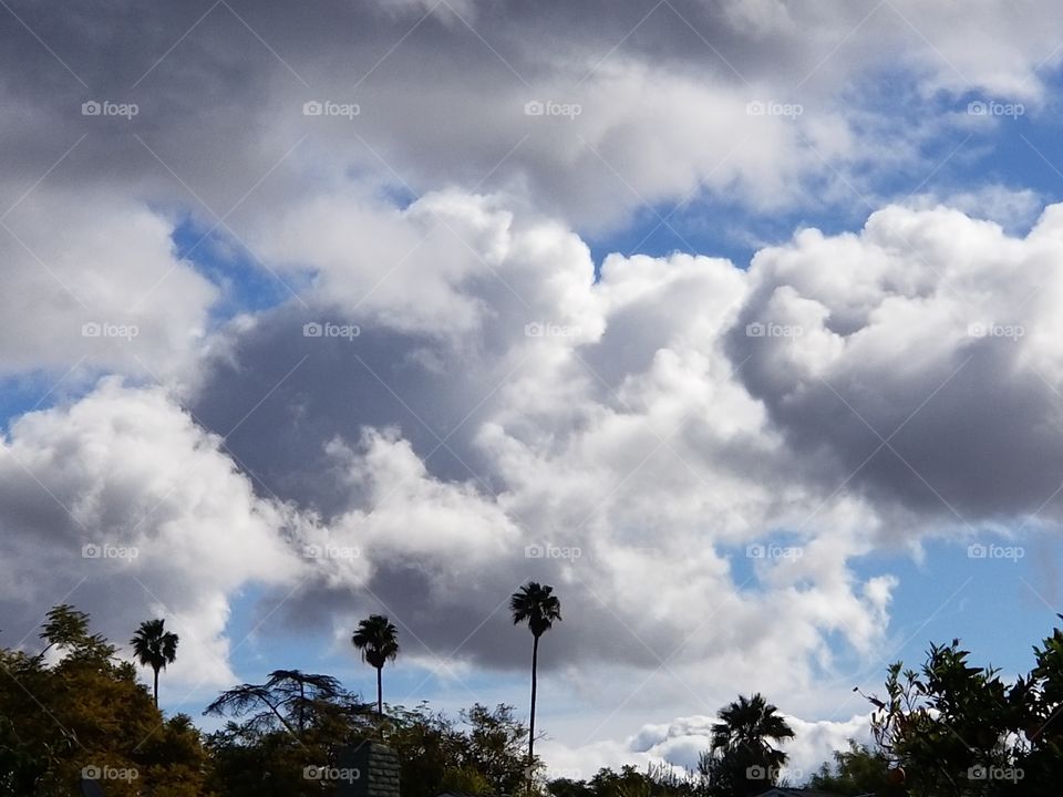 Beautiful clouds in So Cal