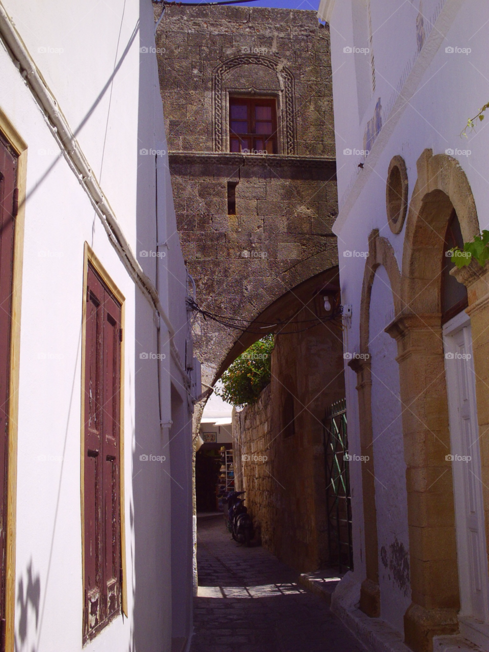 room over half arch in lindos rhodes by pawright68