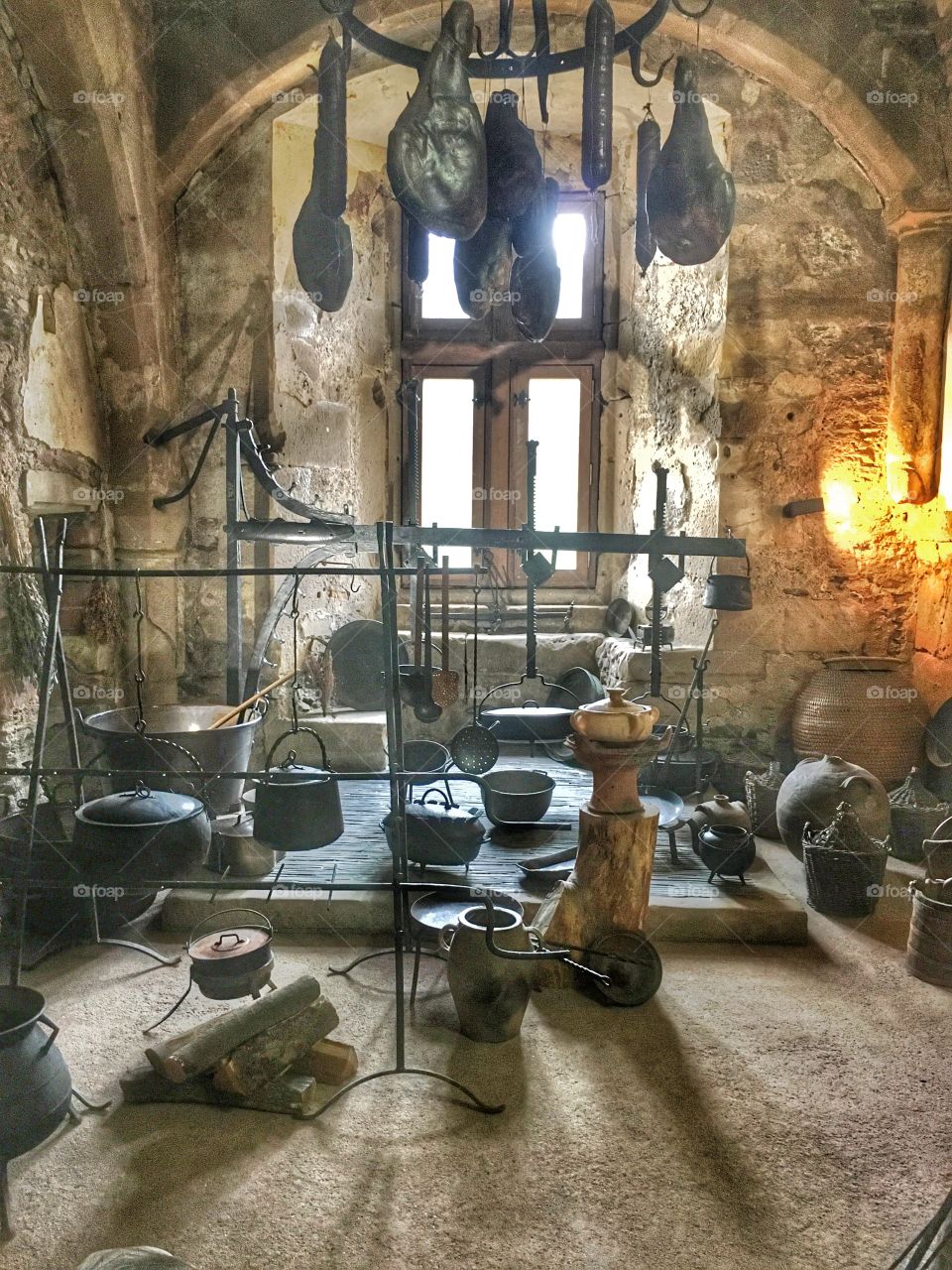 Castle kitchen