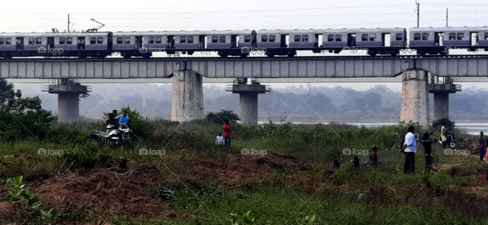 ट्रेन का सफर (A से B पॉइन्ट तक)