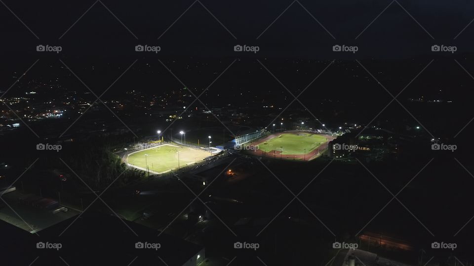 Estadio de béisbol y pista atlética en Cidra, Puerto Rico 