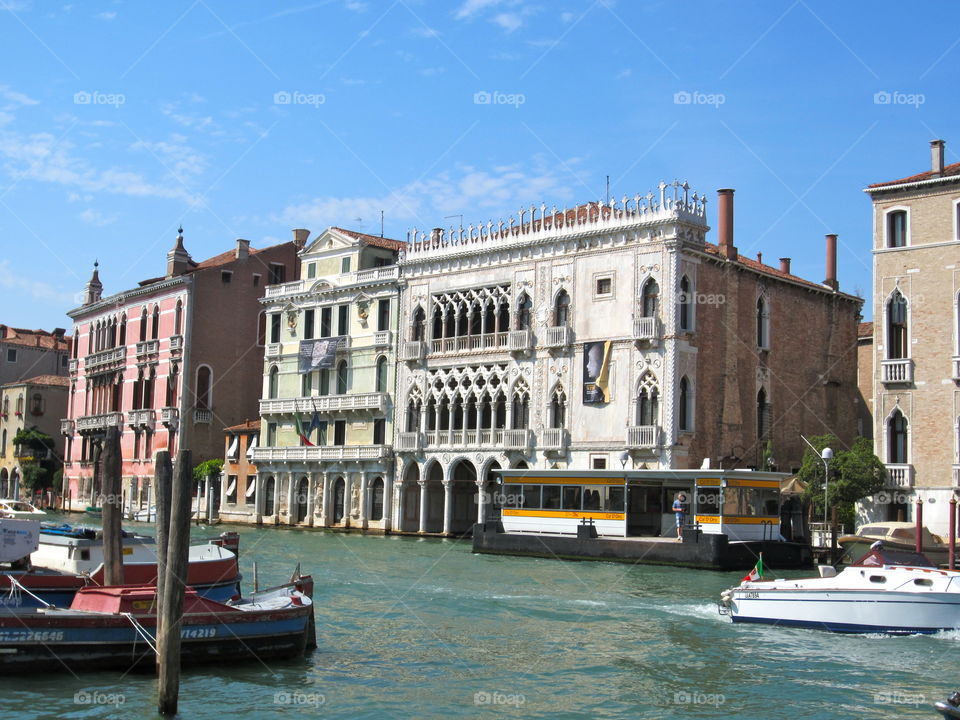 Gondola, Venetian, Canal, Travel, Architecture