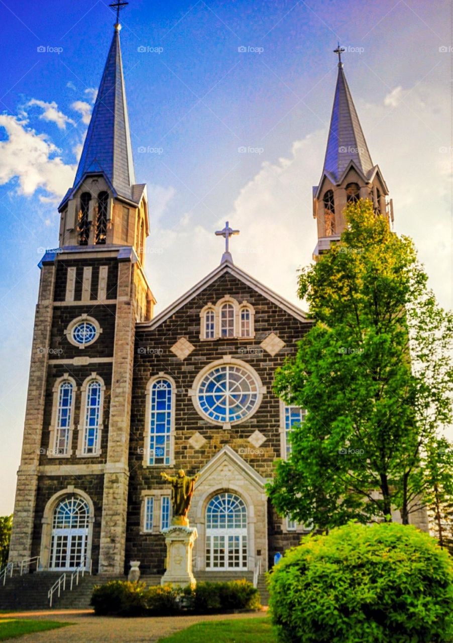 cathedral in Quebec