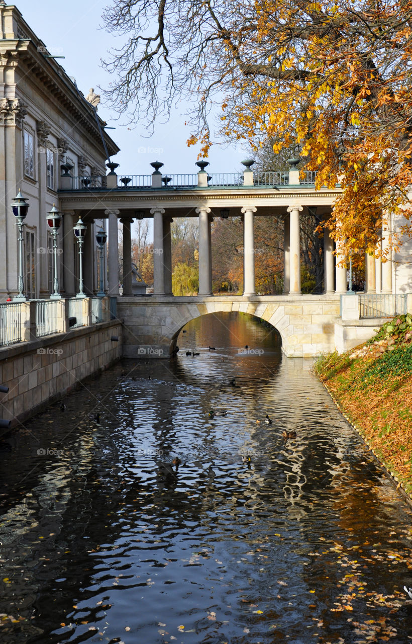 Warsaw park November 