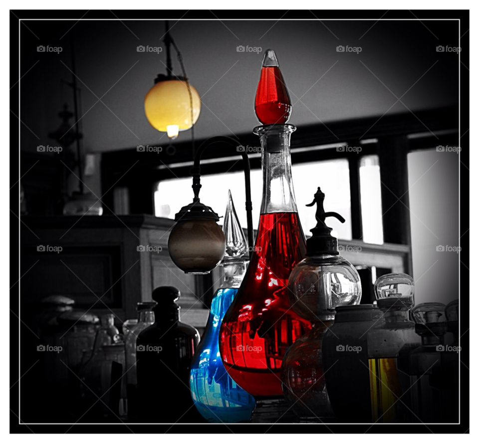 blue red white glass by mojo26
