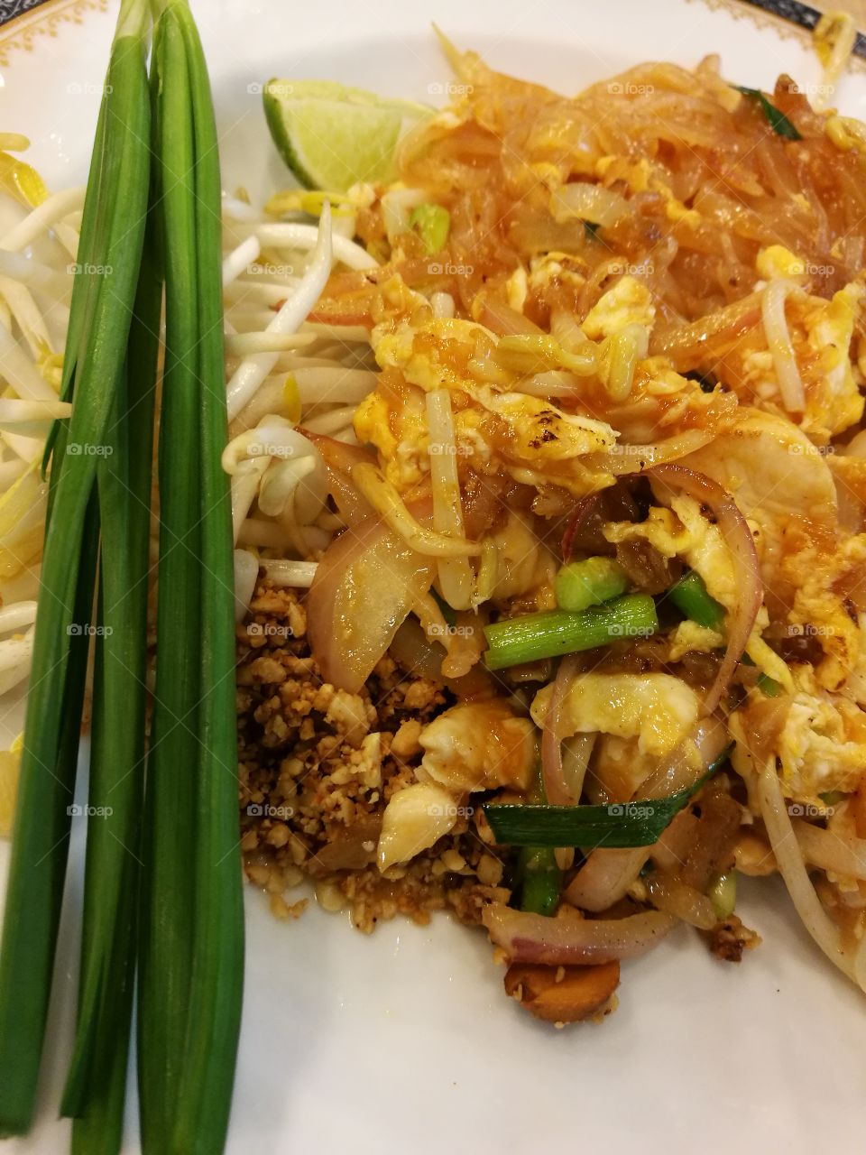 Delicious Pad Thai. The signature dish of Thailand