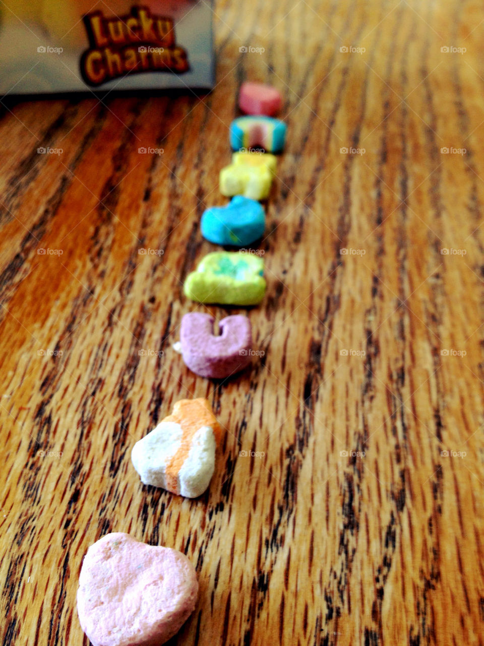 wood stars marshmallows rainbows by bherna05