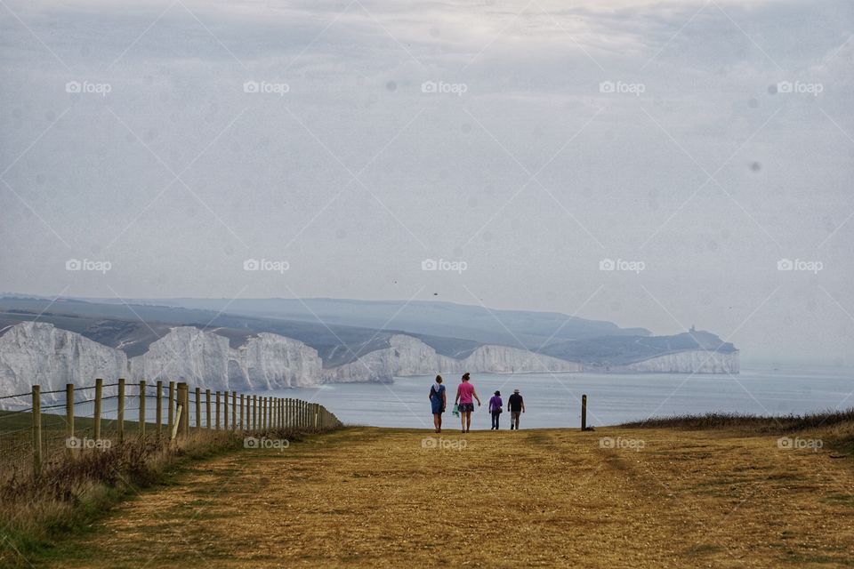 Fabulous walk to The Seven Sisters ... 