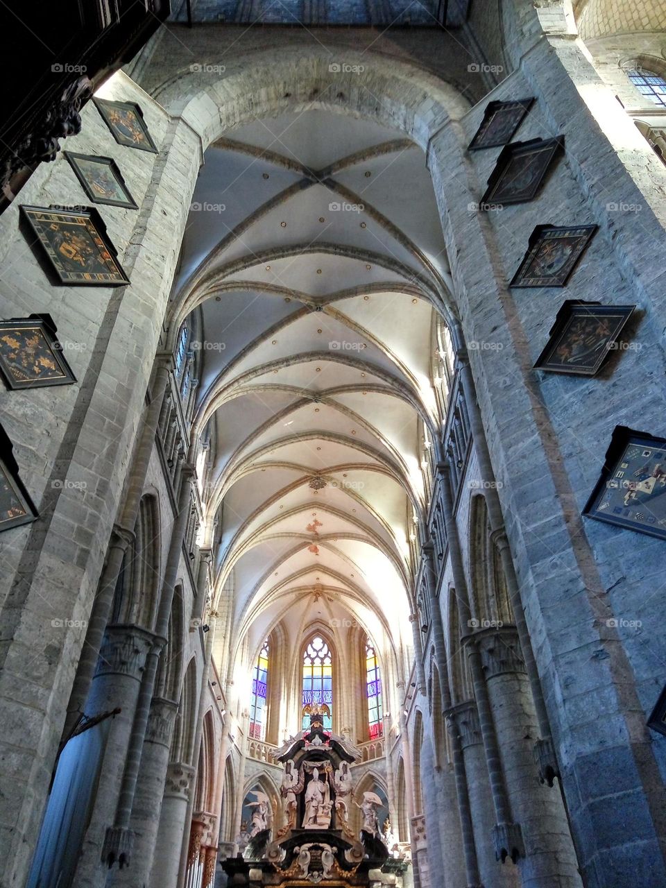 church ceiling