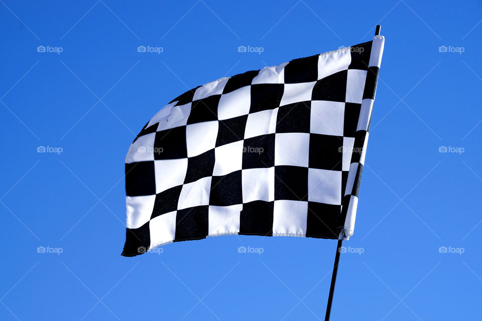 Checkered flag 