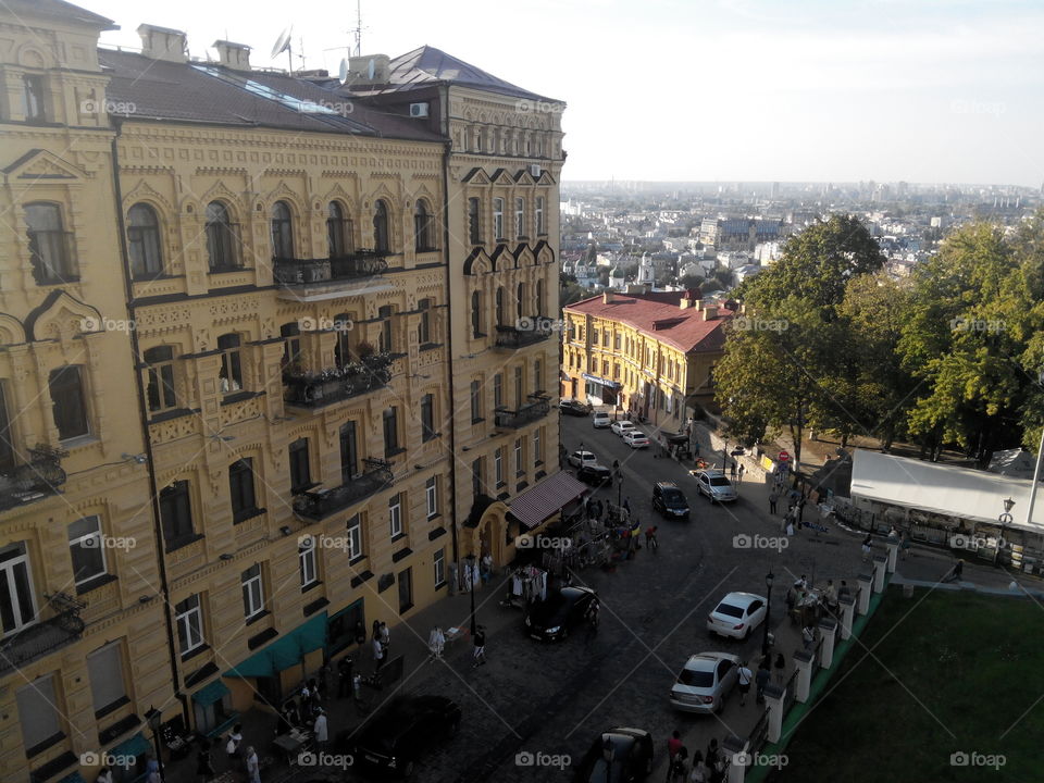 old building. kiev street